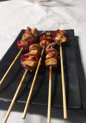 Una foto de Yakitori