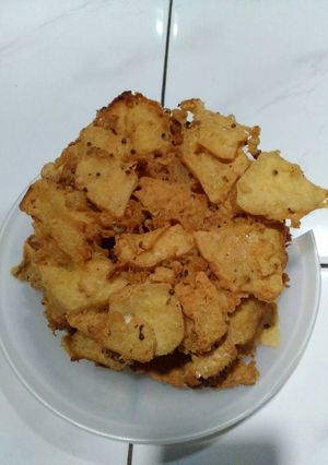 Foto resep Kripik tahu gurih simple