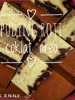 Foto resep Puding roti coklat oreo