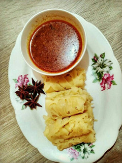 Foto resep Roti Jala Kuah Kari