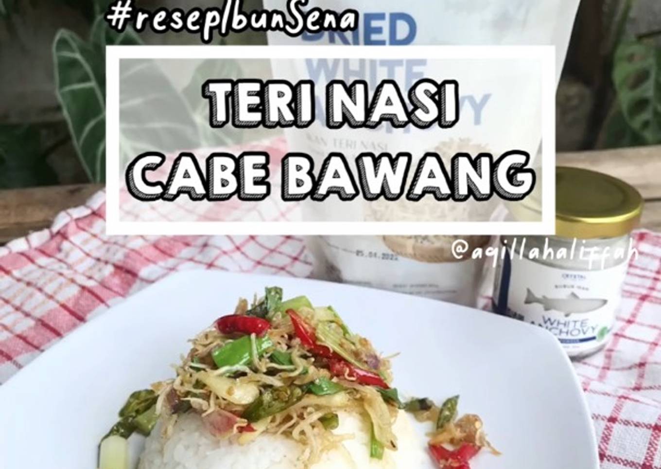 Teri Nasi Cabe Bawang