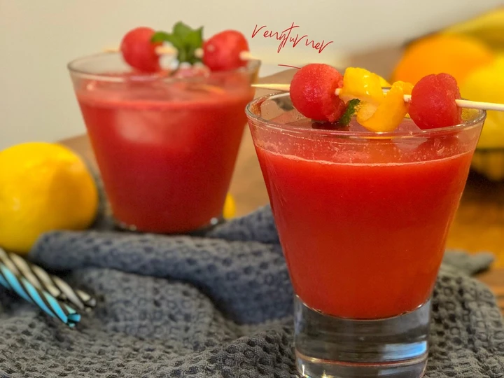 Easy Way Prepare Watermelon Lemonade the Delicious Tasty