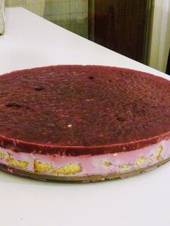 Hình của món Cheese cake berry.