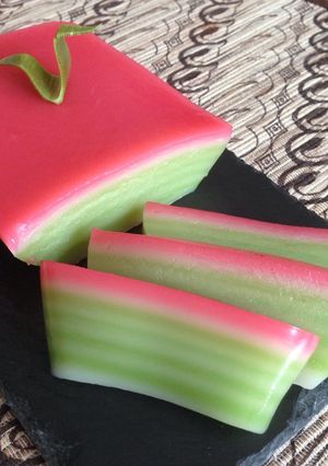 Foto resep Kue Pepe / Kue Lapis tepung beras