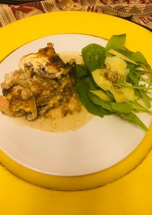 Una foto de Keto - Pollo al champiñón