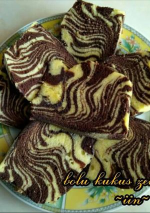 Foto resep Bolu Kukus Zebra