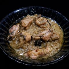 A picture of Shahi White Chicken korma.