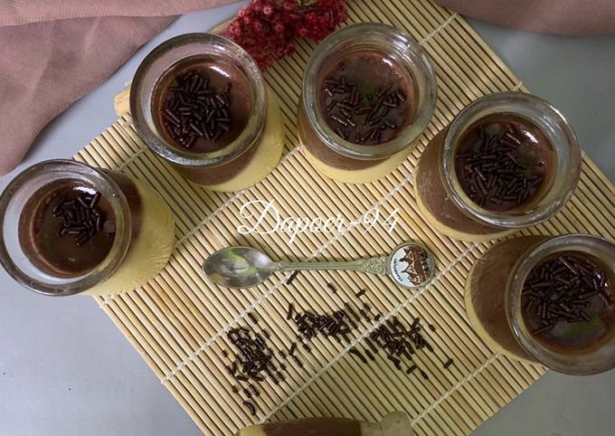 Resep Puding Jagung Manis Lapis Cokelat Oleh Dapoer Cookpad