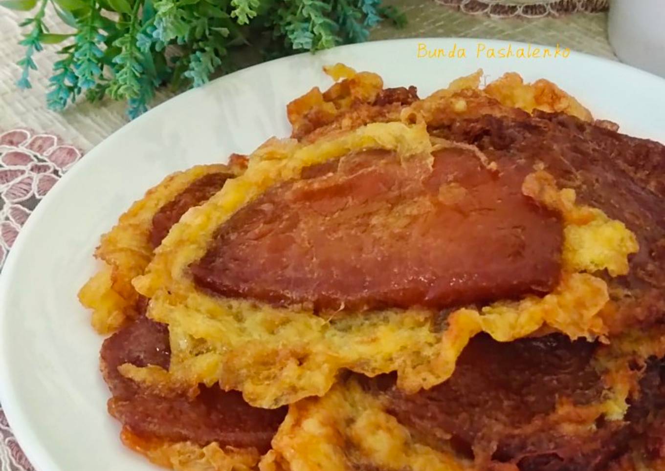 Kue Keranjang Goreng Telur