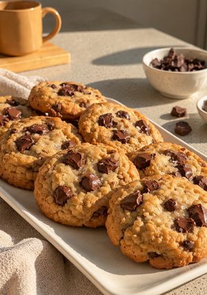 Una foto de Cookies con chips de chocolate