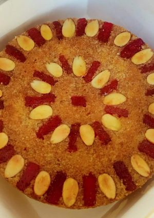 A picture of Almond Cake 🥮🥮.