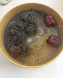 桂圓紅棗黑芝麻綠豆仁湯