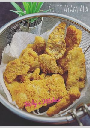 Foto resep Kulit Ayam ala KFC