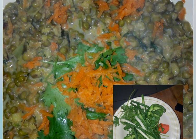 Steps to Make Any-night-of-the-week Milky Greengrams Cooking Basics for Beginners