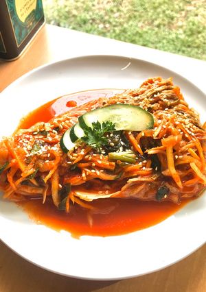 Foto resep Tongbaechu Kimchi (Kimchi Sawi Putih) - Resep tanpa Udang Fermentasi