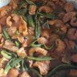 Pollo en salsa morita y piña