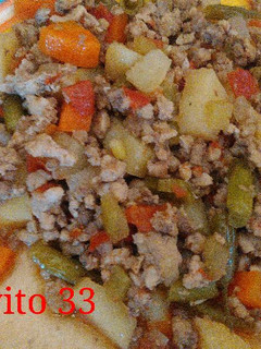Una foto de Picadillo de res y puerco