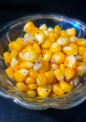 A picture of Masala sweet corn.