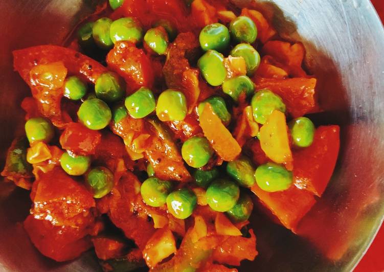 Green peas sabji