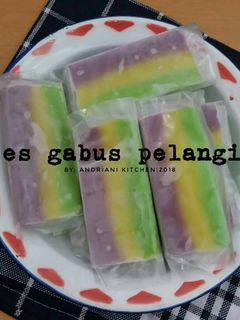 Foto resep Es gabus pelangi