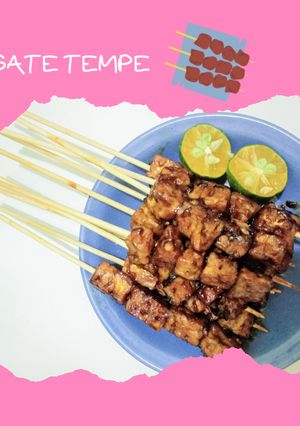 Foto resep 31.SATE TEMPE SIMPLE