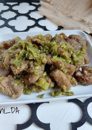 Foto resep 12. Sapi Cabai Hijau