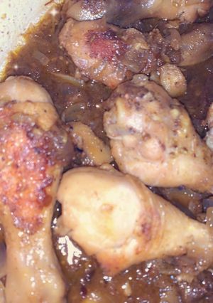 صورة لوصفة الدجاج العربي بطريقتي 😍