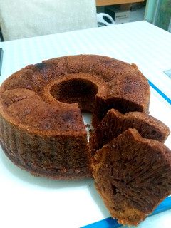 Foto resep Bolu karamel sarang semut rice cooker