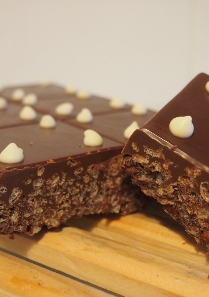 Una foto de Turrón de chocolate crujiente