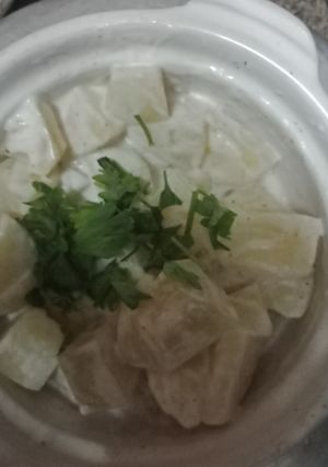 صورة لوصفة سلطة بطاطس بالمايونيز طعمها تحفة ❤ 😉