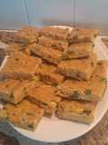 Fainá de verduras vegano