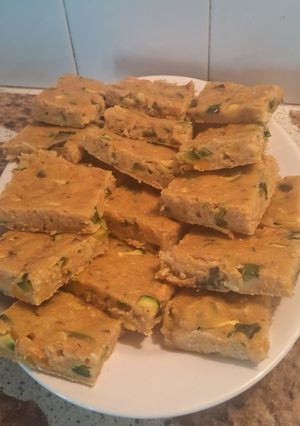 Una foto de Fainá de verduras vegano