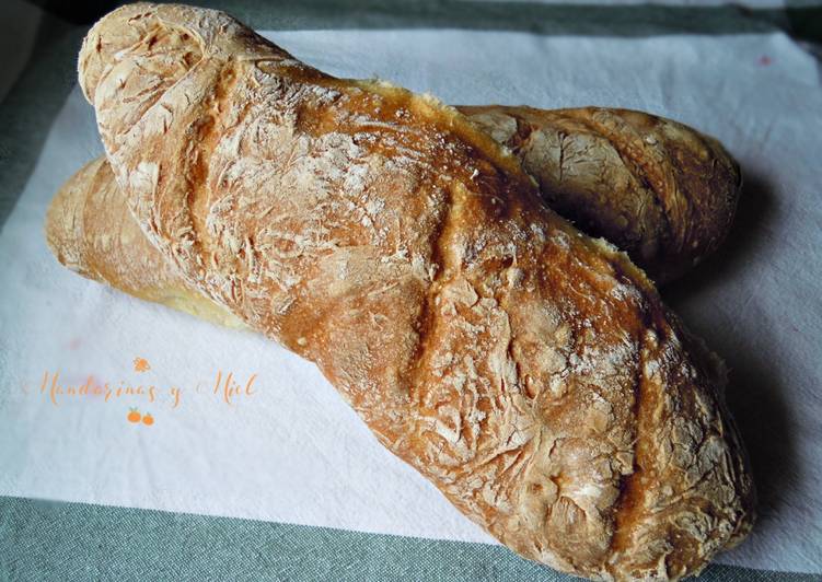 Pan sencillo sin amasar