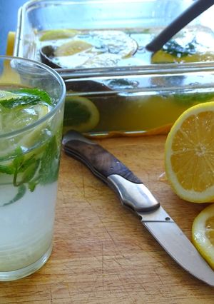 Une photo de Citronnade à la menthe