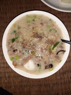 Hình của món Cháo yến mạch.