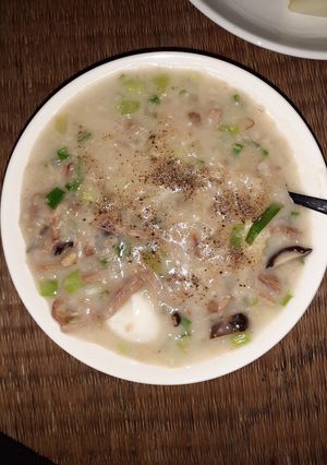 Hình của món Cháo yến mạch.