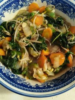 Foto resep Oseng bayam teriyaki