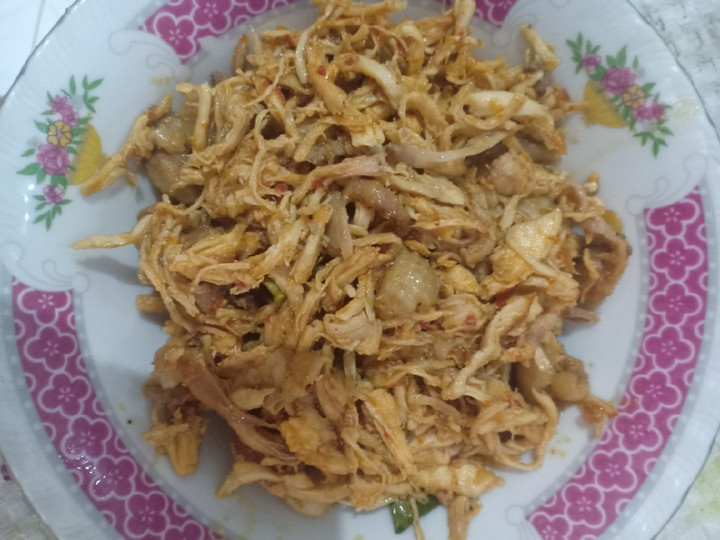 Cara Gampang Menyiapkan Ayam Suwir Pedas Manis Anti Gagal