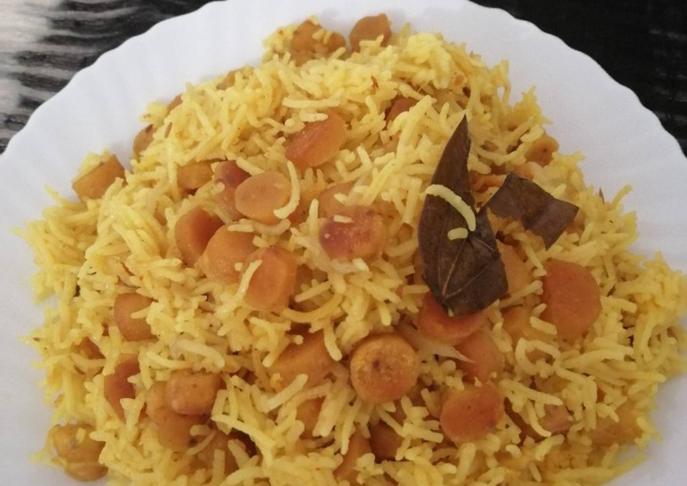 Rajasthani gatta pulav