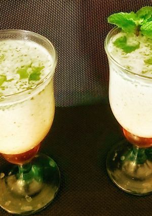 A picture of Spicy Masala Lassi.