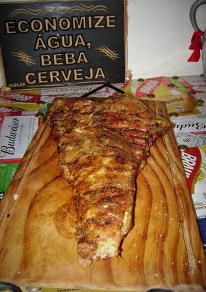 Una foto de Vacío de cerdo a la parrilla 🐖
