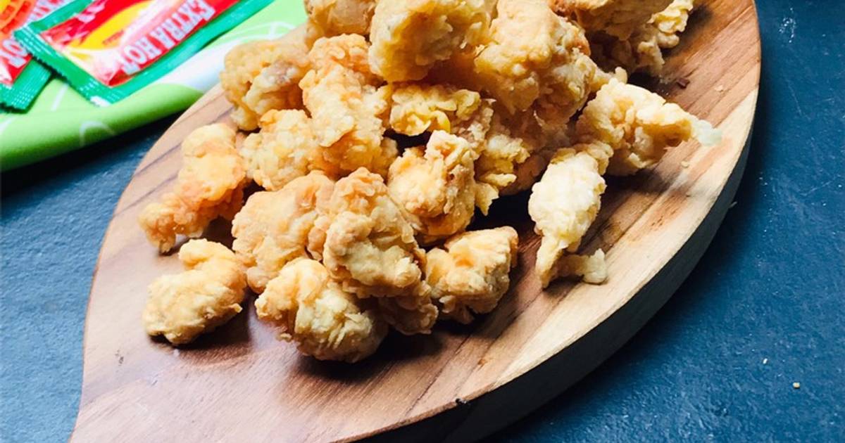 Resep Ayam Pop Corn oleh anif agustina - Cookpad