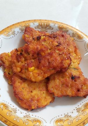 Foto resep Dadar Jagung Pedas