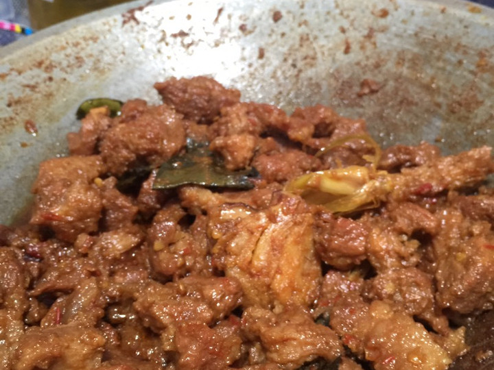 Resep Rendang daging sapi Anti Gagal