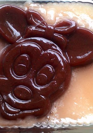 Foto resep Puding coklat jeruk karakter