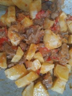 Foto resep Sambal goreng kentang hati ayam