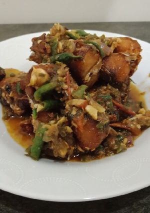 Foto resep Ikan Kuwe Lado Hijau