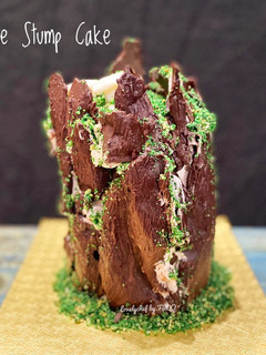 Foto resep Tree Stump Cake