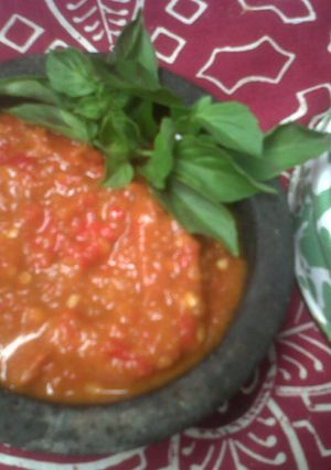 Foto resep Sambal Terasi Basah ala Warung Lamongan