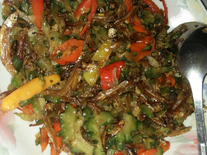 Resep Tumis pedas pare teri, Enak